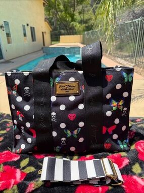 RARE VINTAGE  BETSEY JOHNSON TOTE PURSE